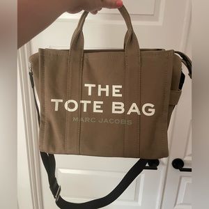 Marc Jacobs The Medium Tote Bag - Slate Green VGUC